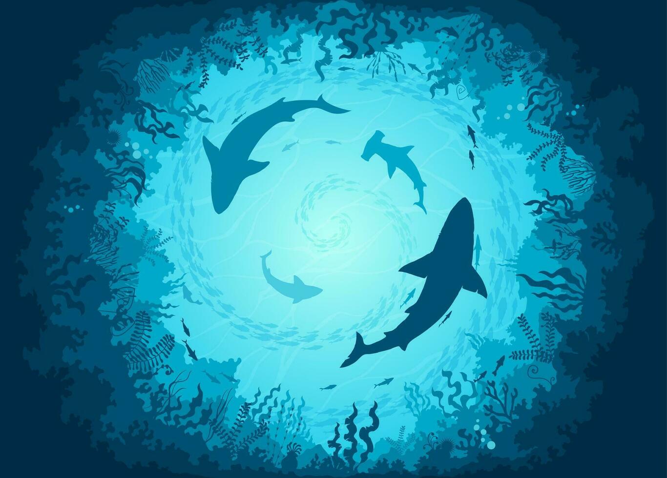 sharks-and-fishes